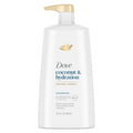 Dove Ultra Care Coconut & Hydration Shampoo for Dry Hair – Coconut, Jojoba & Sweet Almond Oils, 25.4 oz