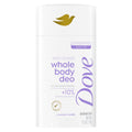 Dove Whole Body Deo Coconut & Vanilla Deodorant Stick – Aluminum-Free, 72H Odor Control, 2.6 oz