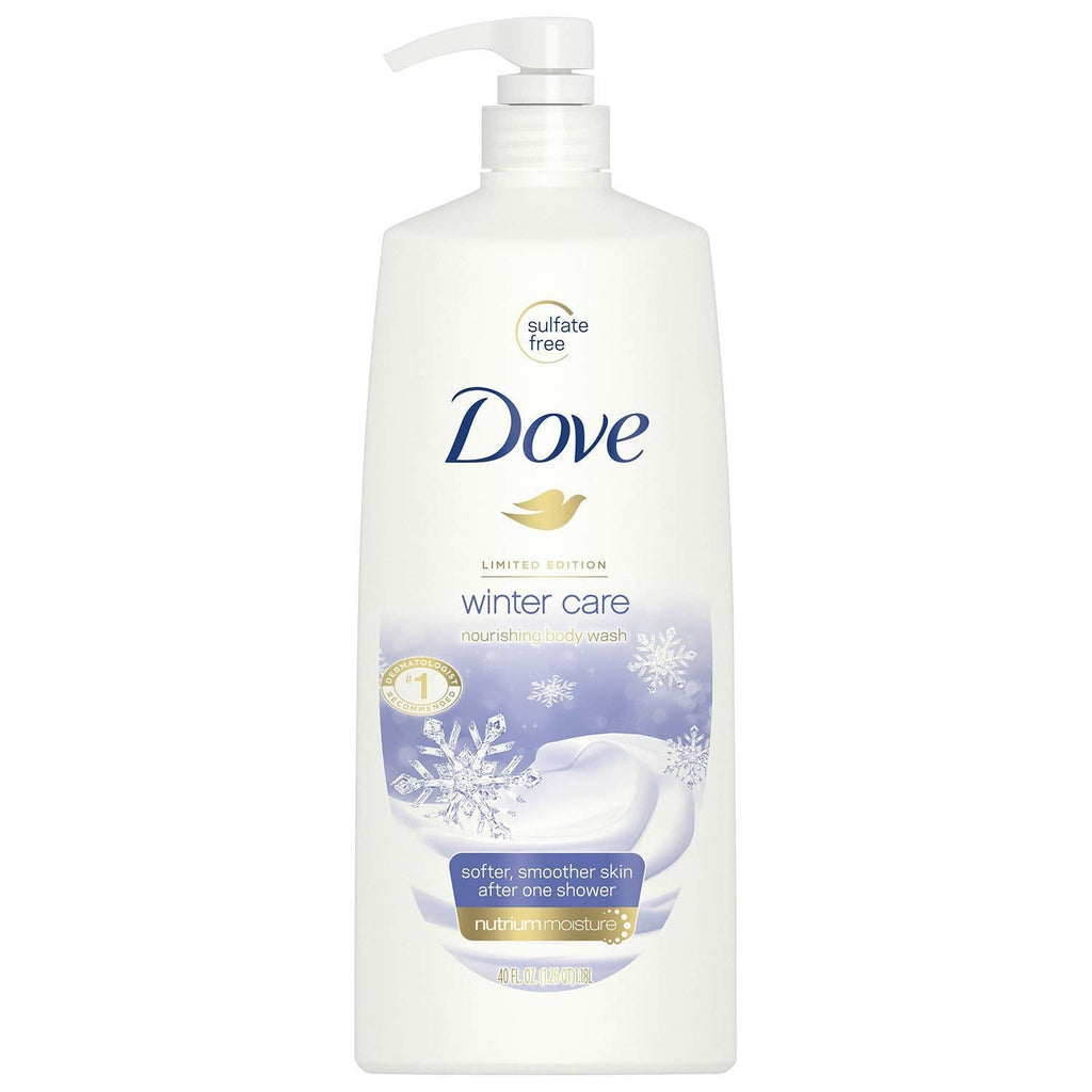 Dove Winter Care Body Wash with Pump – 40 oz