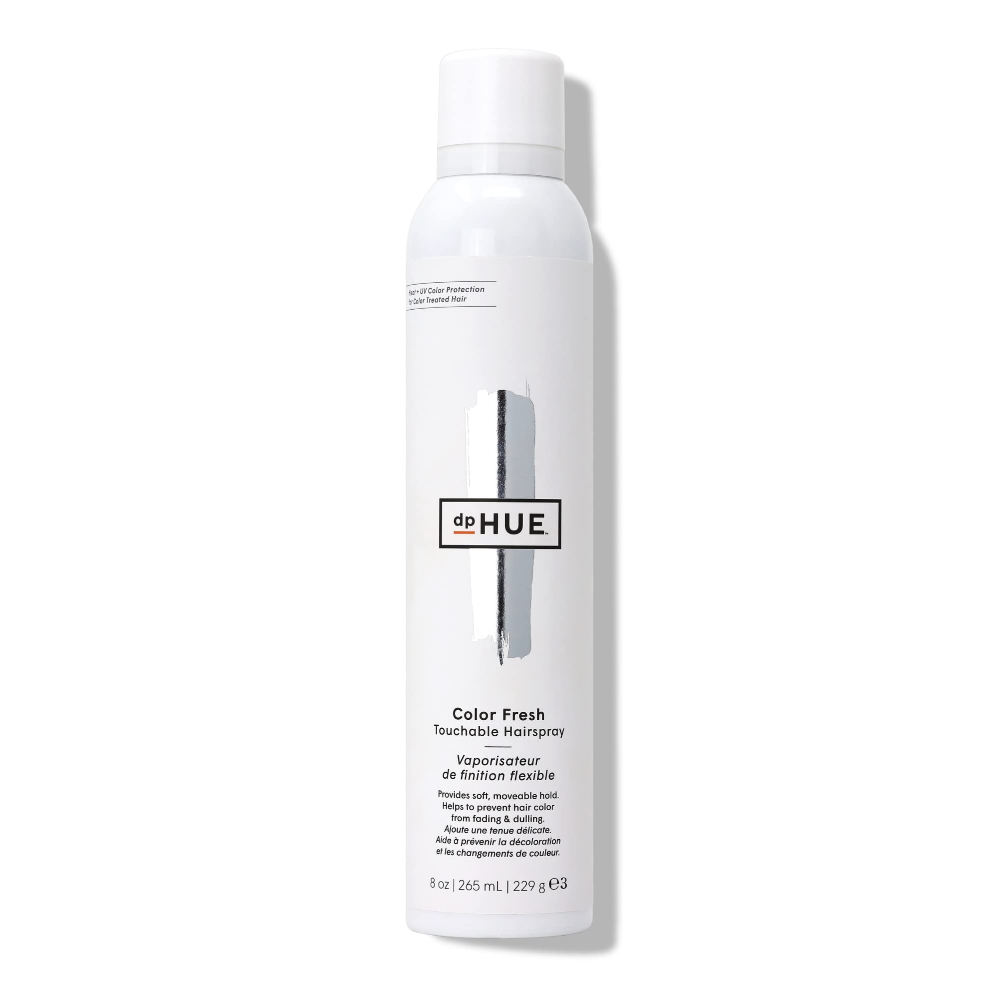 dpHUE Color Fresh Touchable Hairspray – Soft Hold, Color Safe, Heat + Humidity Protection