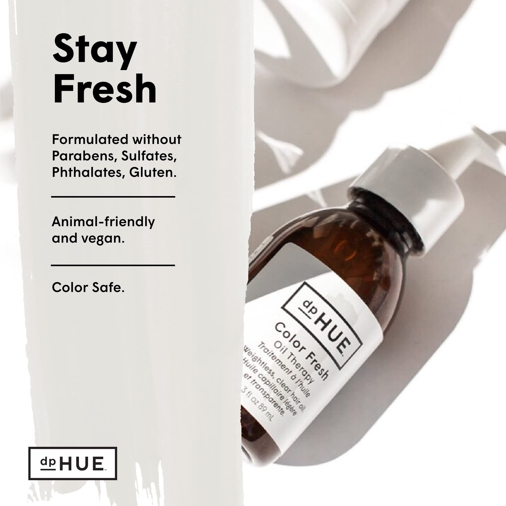 dpHUE Color Fresh Oil Therapy, 3 Fl Oz – Frizz Control, Nourishment & Shine