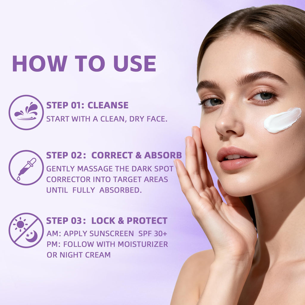 DQOJVU Dark Spot Remover for Face & Body – Even Tone, Sun & Age Spot Correction