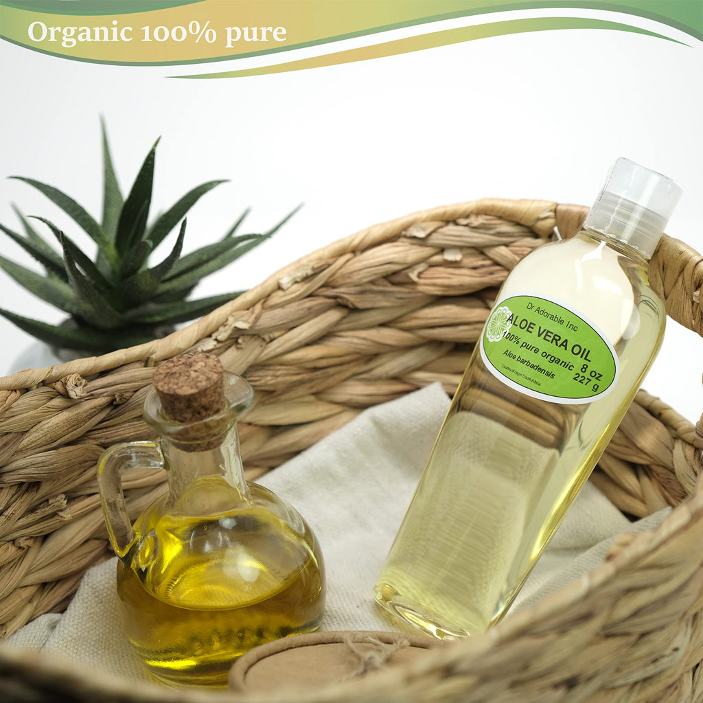 Dr Adorable Aloe Oil 8 oz – 100% Pure Aloe Vera Oil