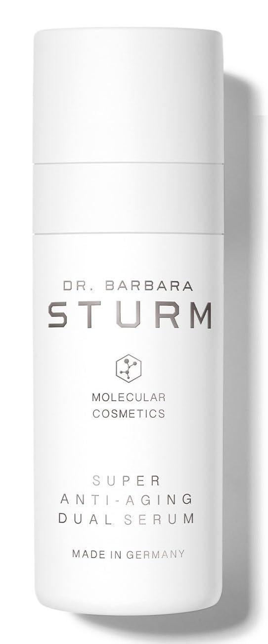 Dr. Barbara Sturm Super Anti Aging Dual Serum 1.7 Fl Oz – Hydrating Peptide & Ceramide Facial Serum