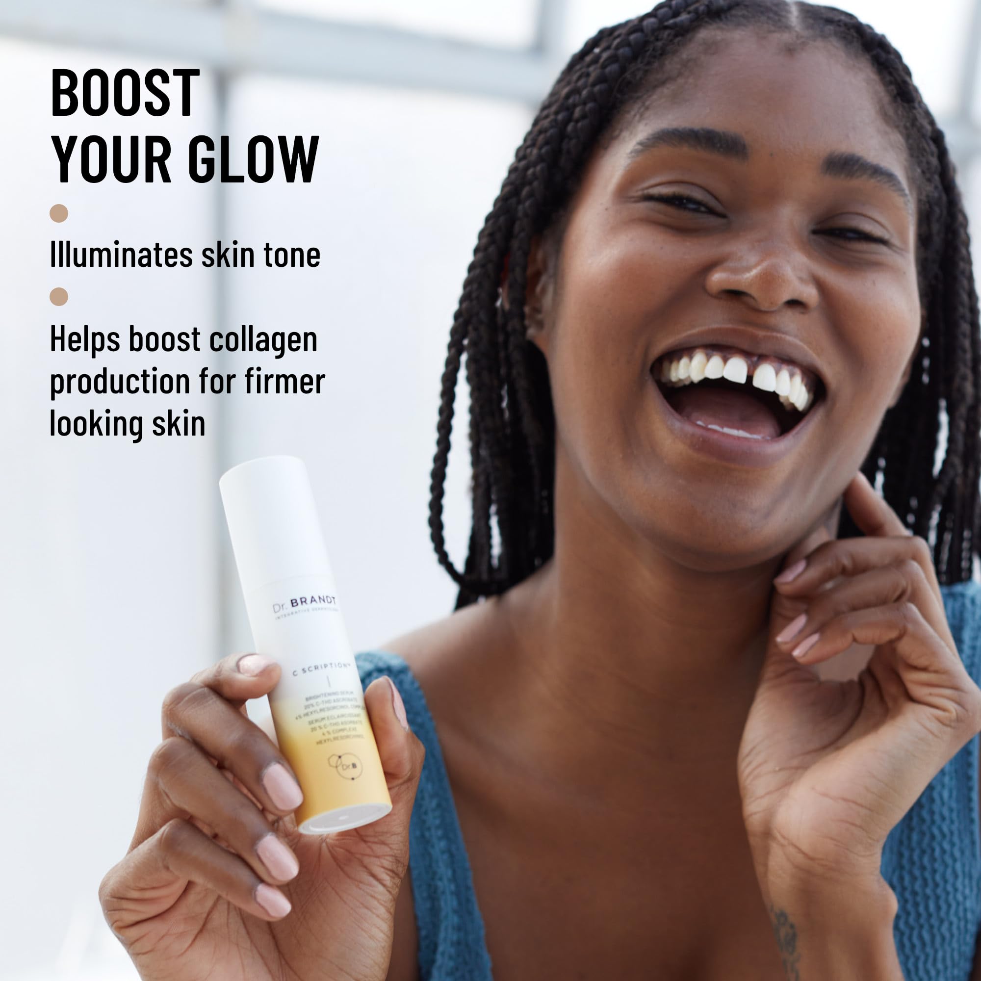 Dr. Brandt Bright This Way C Scription Vitamin C Serum – Fade Dark Spots & Illuminate Skin Tone (2 x 1 fl oz)