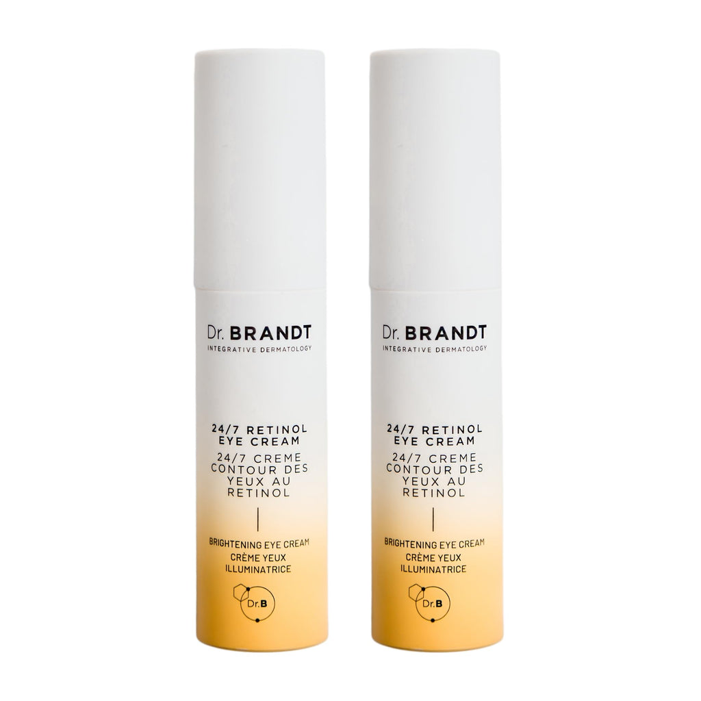Dr. Brandt Bright This Way 24/7 Retinol Eye Cream – 0.5 oz x2 | Smooths Fine Lines & Illuminates Eye Area