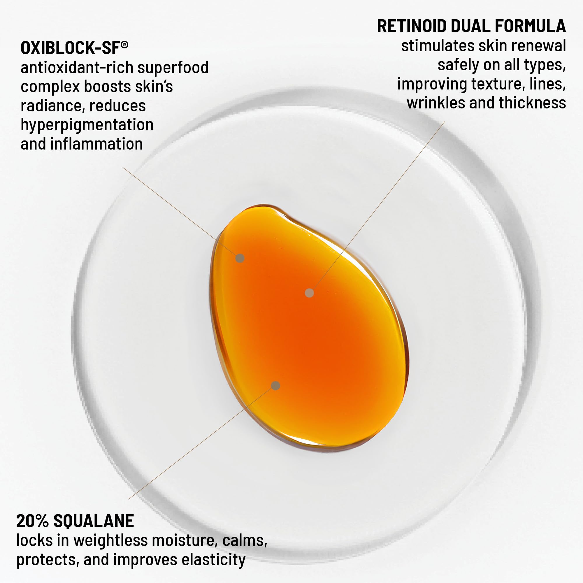 Dr. Brandt Bright This Way Glow Overnight Retinol Oil – 2 x 1 fl oz, 2% Retinol for Texture & Radiance