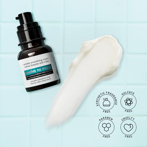 Dr. Brandt Needles No More Wrinkle Smoothing Cream – Smooths Lines & Firms Skin (0.5 oz, Pack of 2)