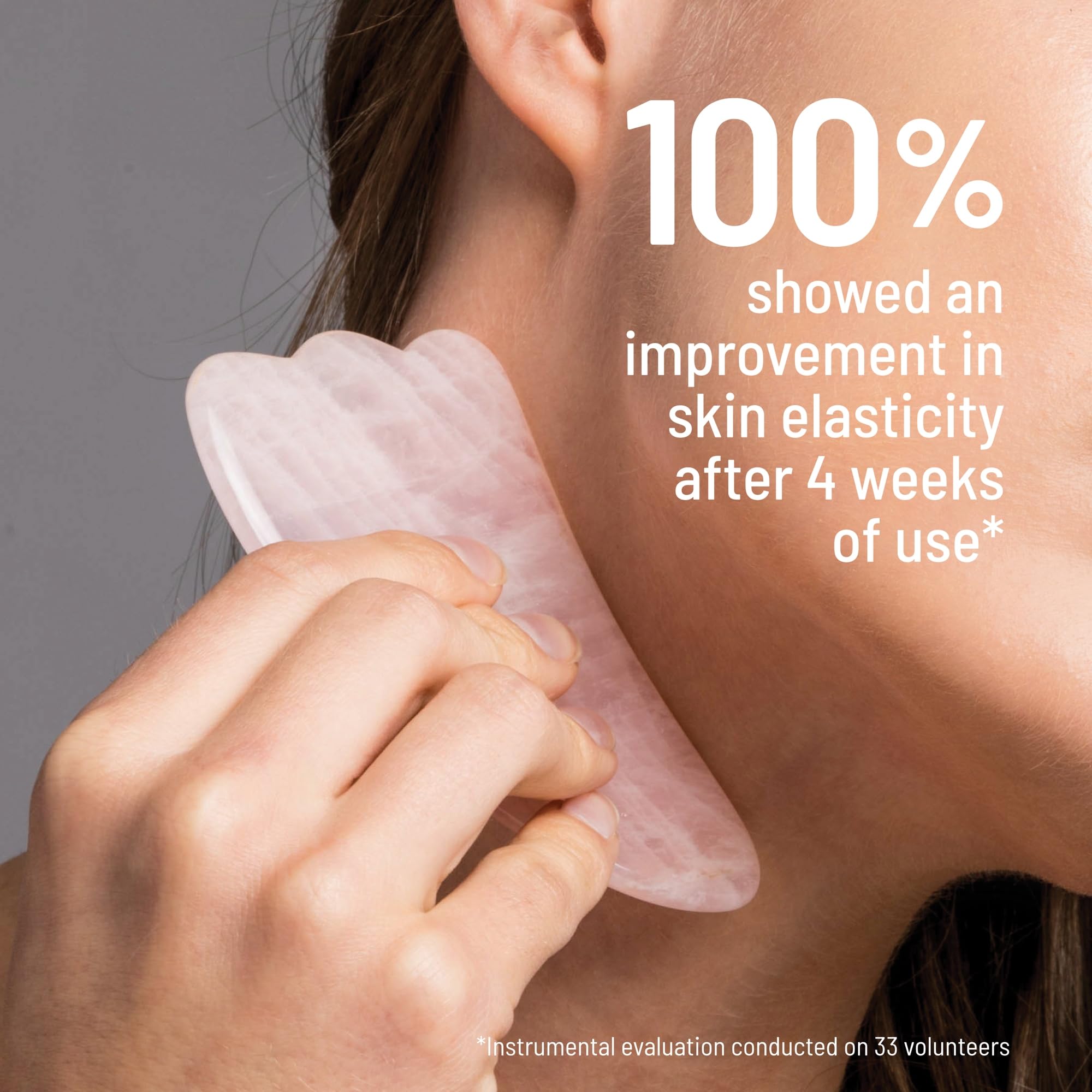 Dr Brandt Needles No More Neck Tightening Cream Lifts and Firms with Rose Quartz Gua Sha Tool 1.7 oz Pack of 2