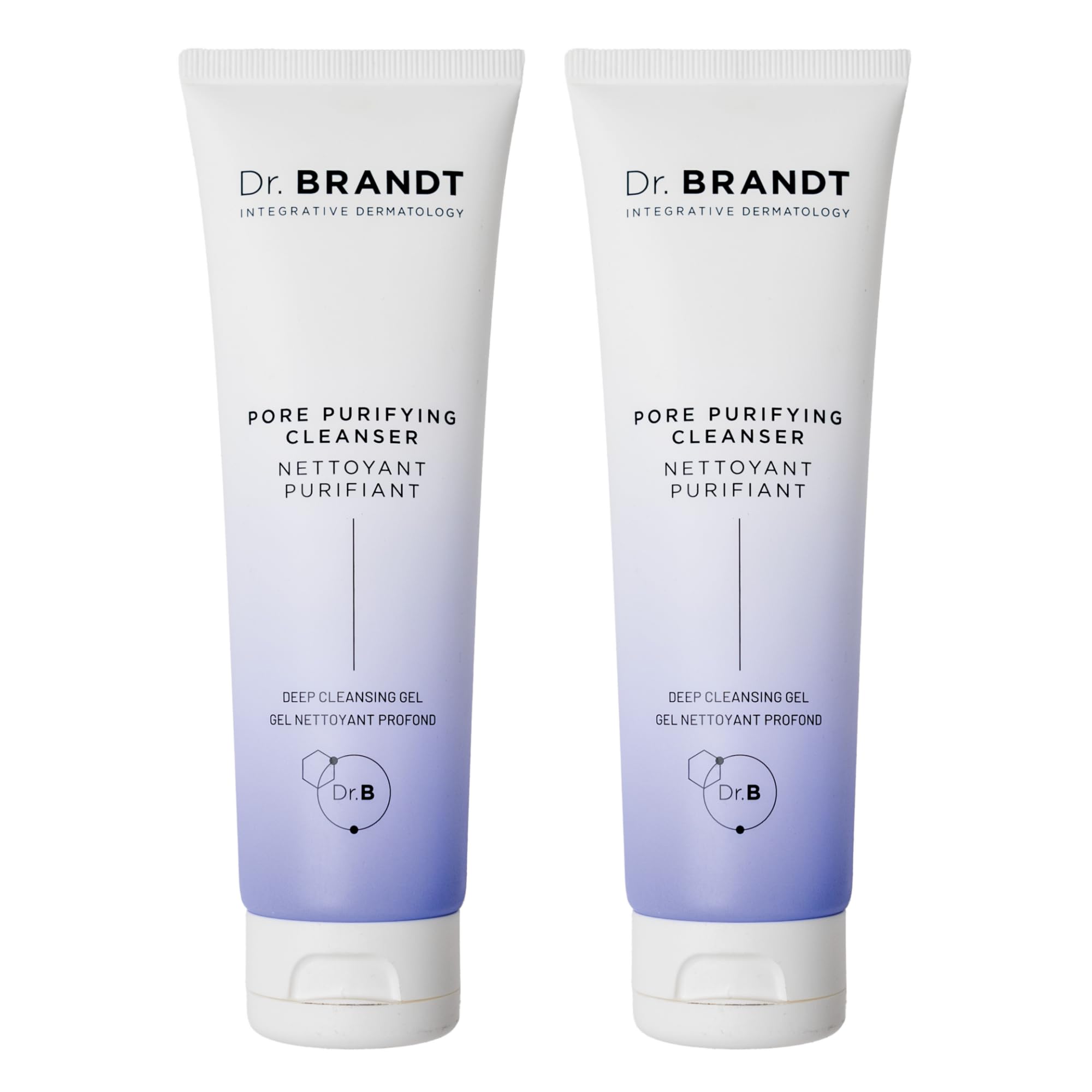 Dr. Brandt Pores No More Pore Purifying Cleanser – Non-Drying Gel, Pack of 2 (3.5 fl oz Each)