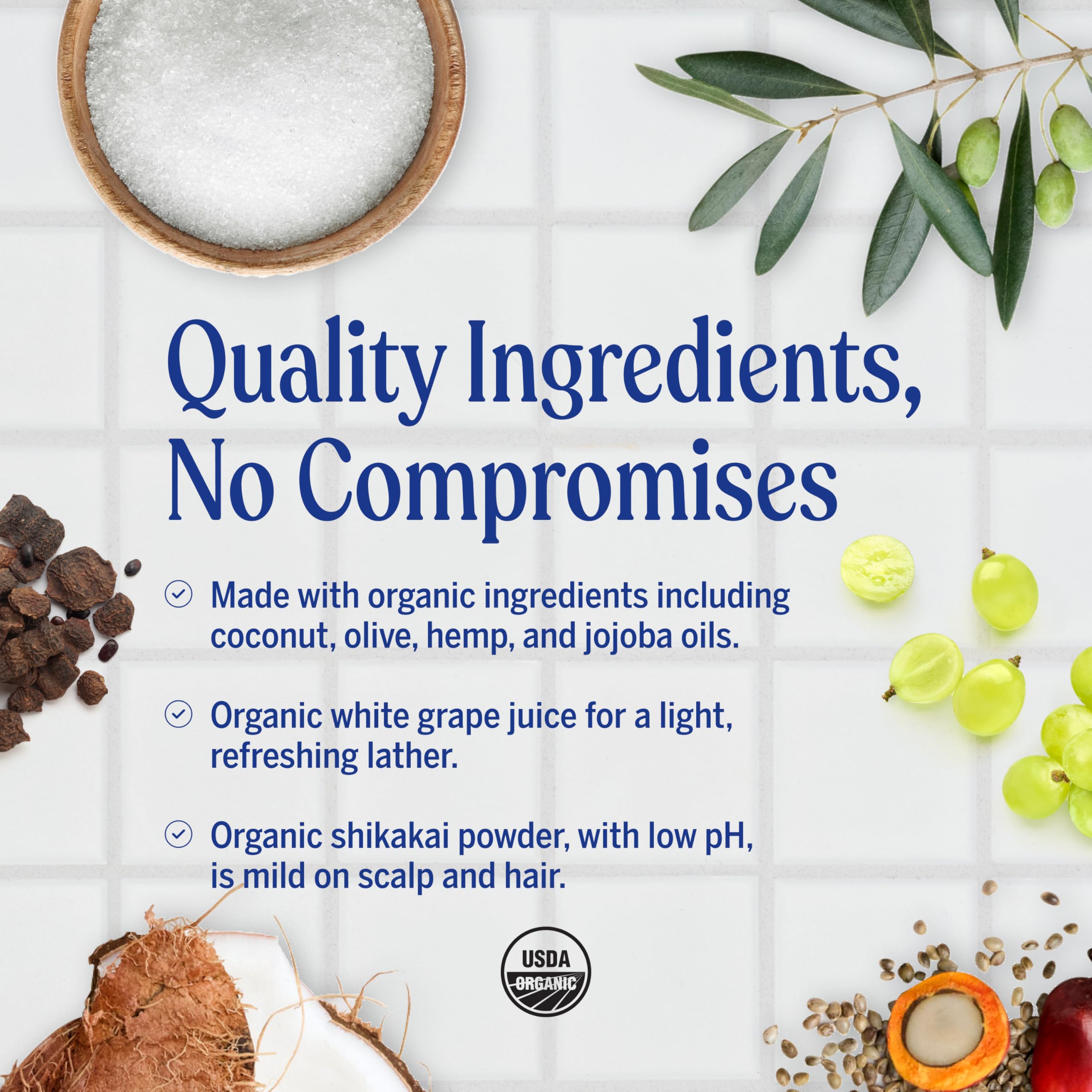 Dr. Bronner’s Organic Sugar Soap Peppermint – 64 oz, 4-in-1 Hand & Body Wash with Organic Oils