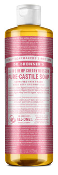 Dr. Bronner's Organic Cherry Blossom Liquid Castile Soap – 16 oz