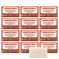 Dr. Bronner's Pure-Castile Magic Bar Soap – Eucalyptus, 5oz, 12-Pack | Vegan, Cruelty-Free, Non-GMO