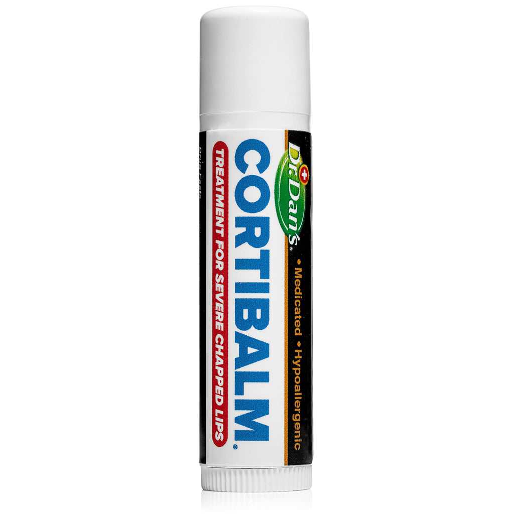 Dr. Dan's Cortibalm 3 Pack - Healing Lip Balm for Severely Chapped Lips