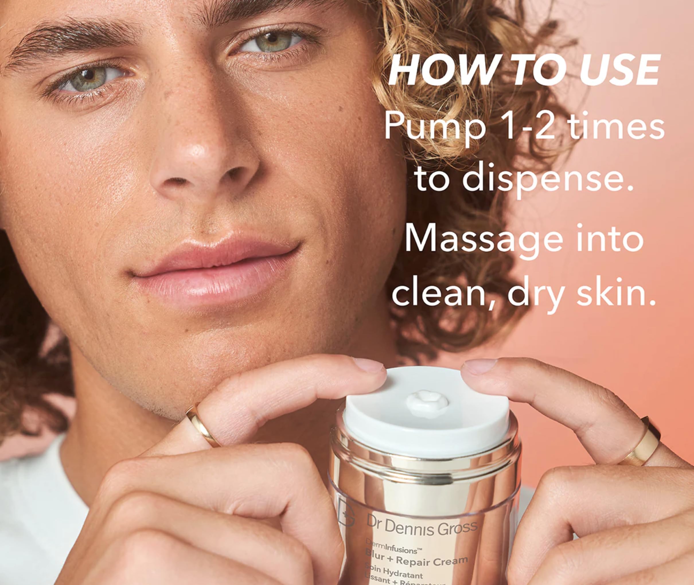 Dr Dennis Gross DermInfusions Blur + Repair Cream – Instant Blur, Satin-Matte Finish, Hydration