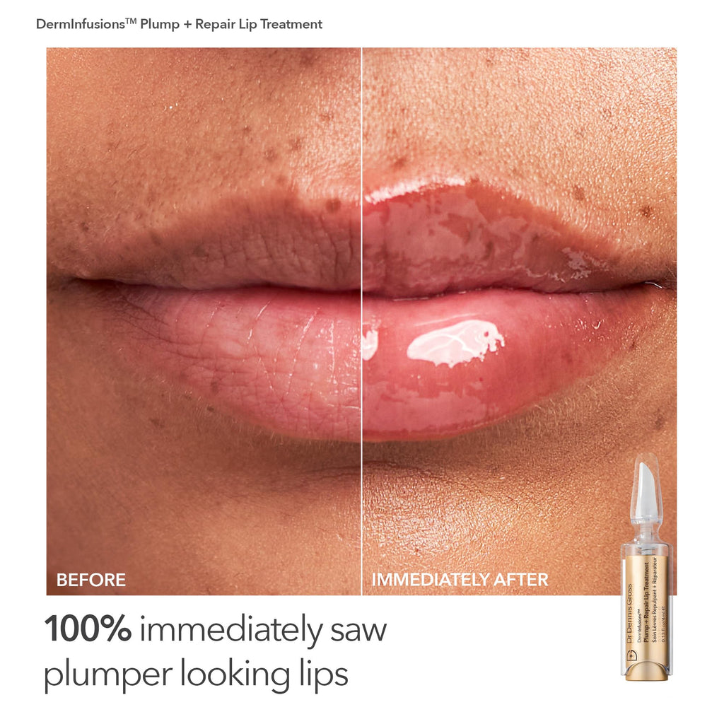 Dr Dennis Gross Fill, Plump & Firm Kit | DermInfusions Hyaluronic Serum, Eye & Lip