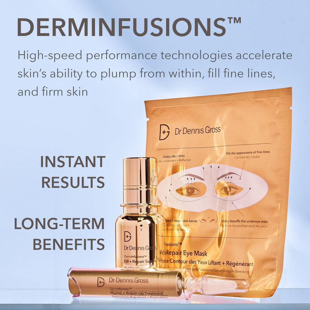 Dr Dennis Gross DermInfusions Discovery Kit – Plump, Fill & Repair Skincare Set