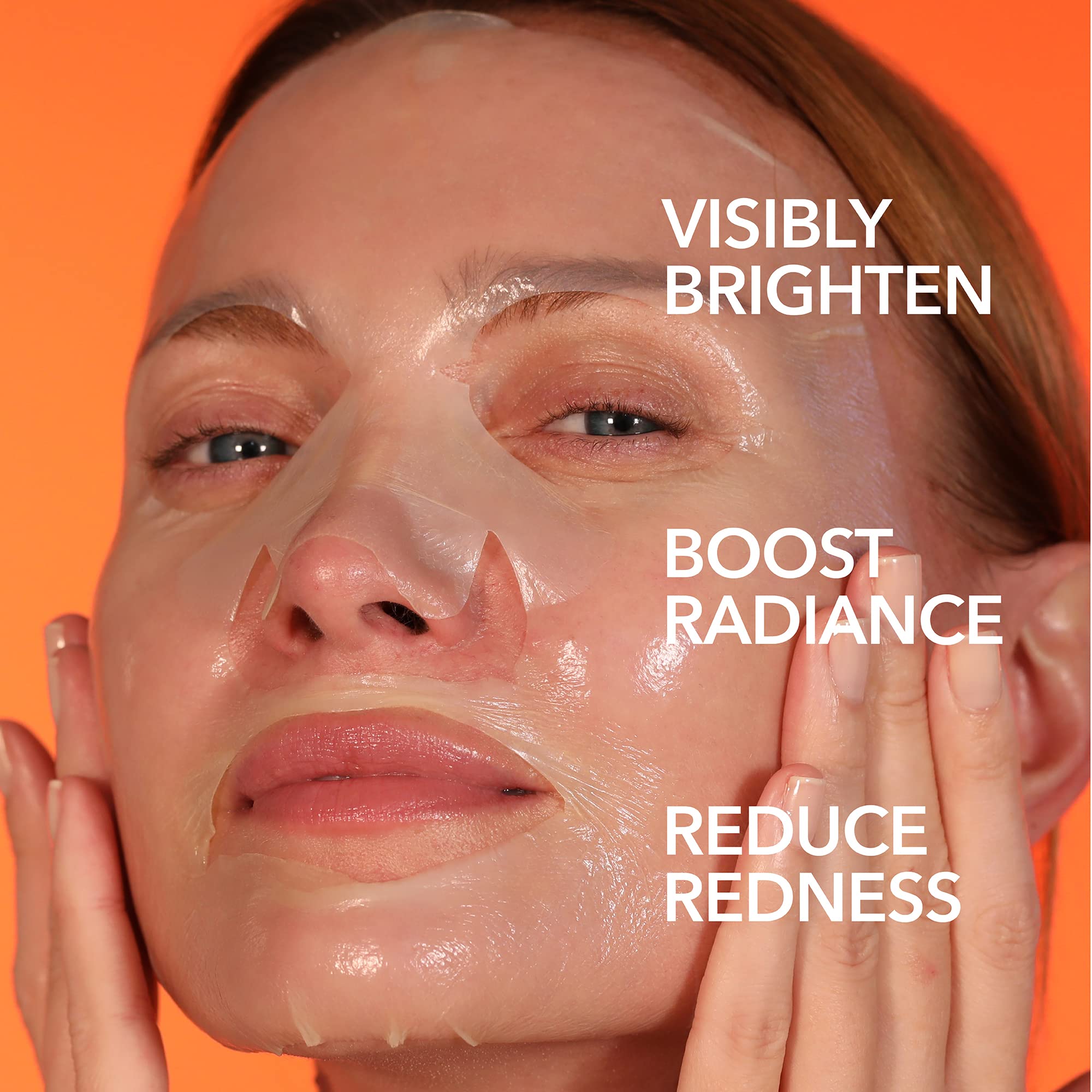 Dr Dennis Gross Vitamin C Lactic Biocellulose Brightening Treatment Mask – 1 Pack