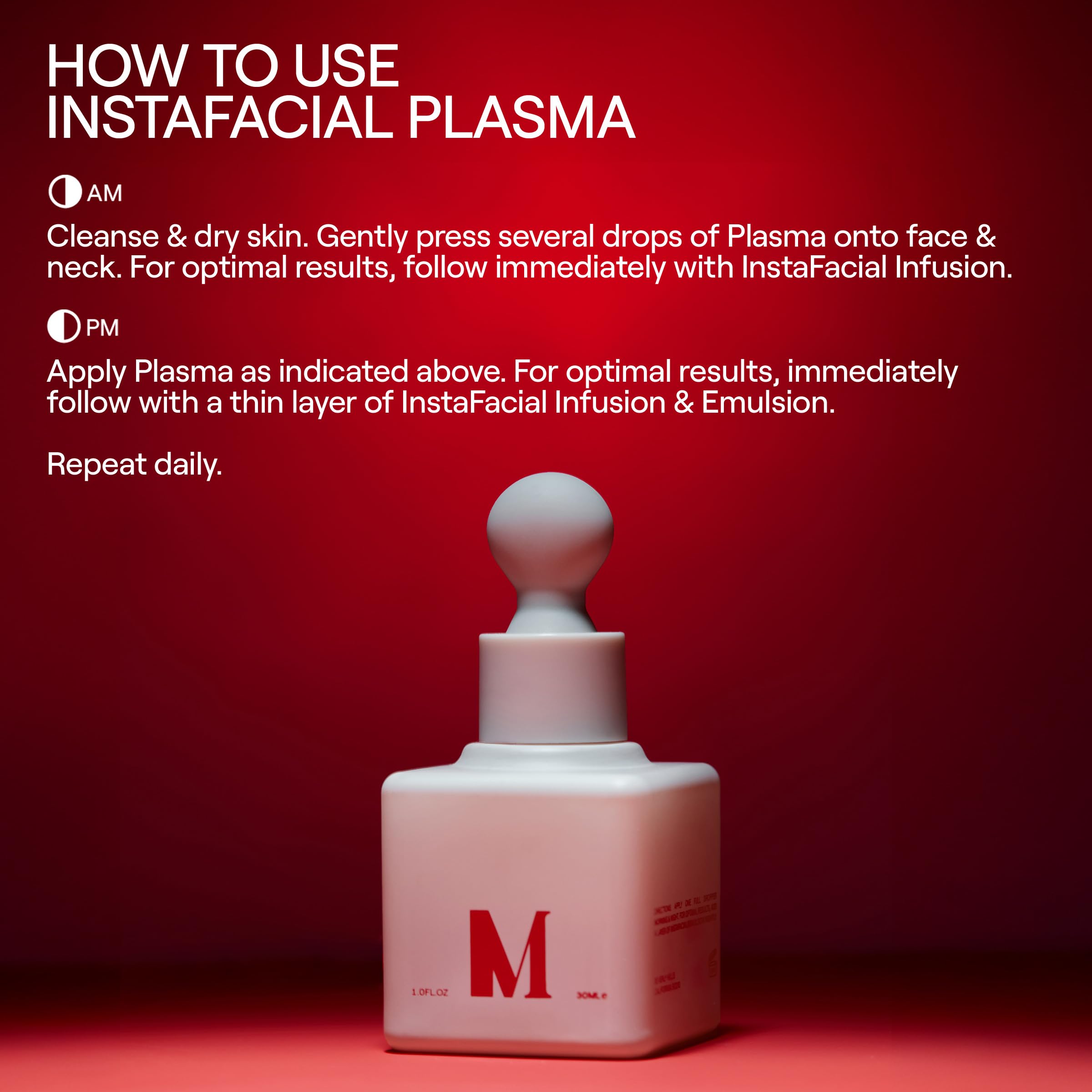 Dr. Diamond's Metacine InstaFacial Plasma Growth Factor Serum – PRP-Inspired, HA & Peptides, 1 oz