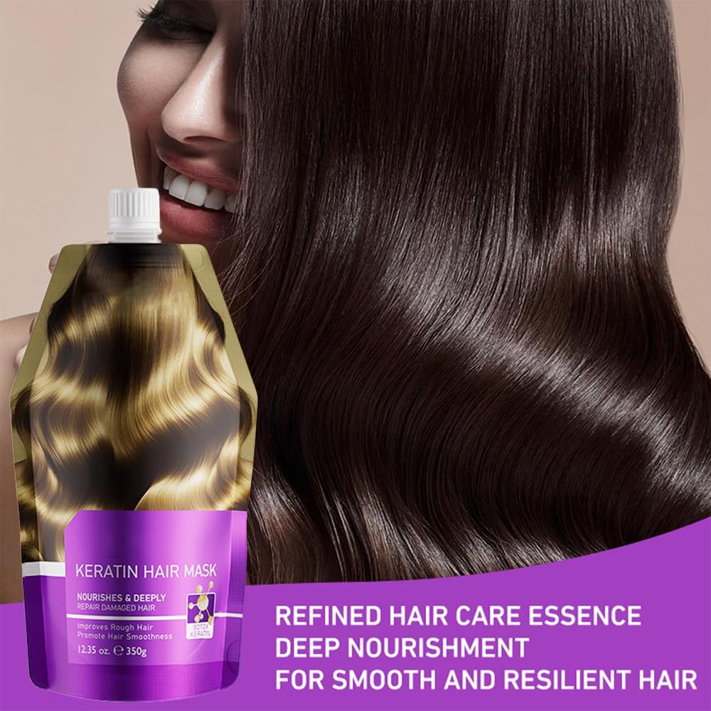 DR.EMMET Keratin Moisturizing Hair Mask – Deep Conditioning for Dry, Damaged Hair