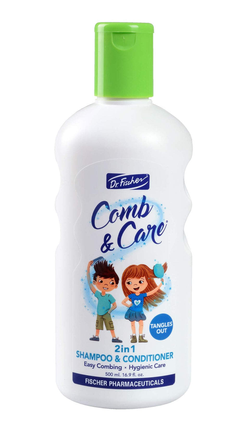 Dr. Fischer 2-in-1 Kids Shampoo & Conditioner | Tear-Free, Easy Detangle