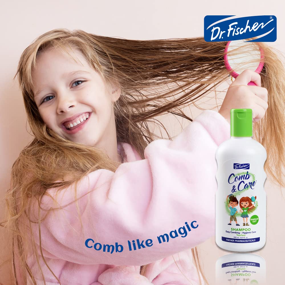 Dr. Fischer 2-in-1 Kids Shampoo & Conditioner | Tear-Free, Easy Detangle