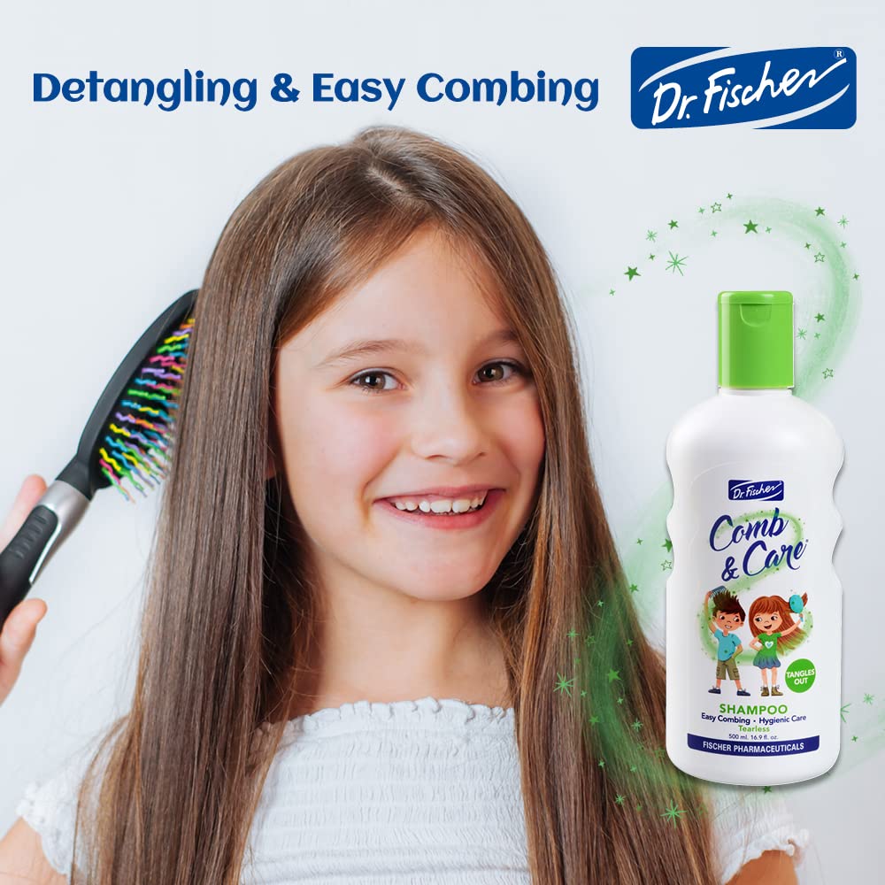 Dr. Fischer 2-in-1 Kids Shampoo & Conditioner | Tear-Free, Easy Detangle