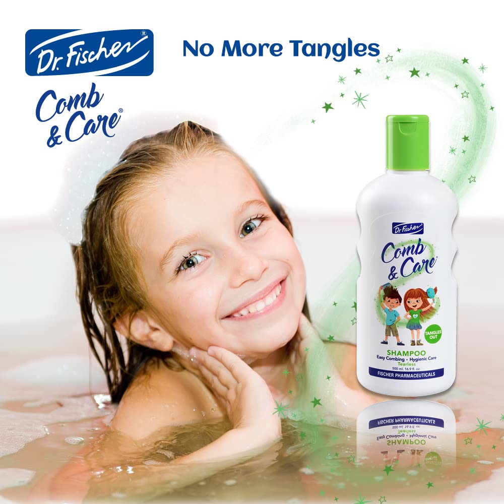 Dr. Fischer 2-in-1 Kids Shampoo & Conditioner | Tear-Free, Easy Detangle