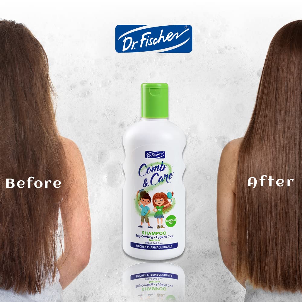 Dr. Fischer 2-in-1 Kids Shampoo & Conditioner | Tear-Free, Easy Detangle