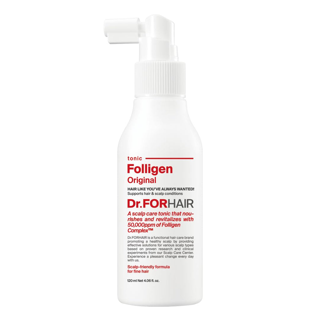 Dr.FORHAIR Folligen Tonic – Scalp Nourishment Serum for Fuller-Looking Hair (4.06 fl oz)
