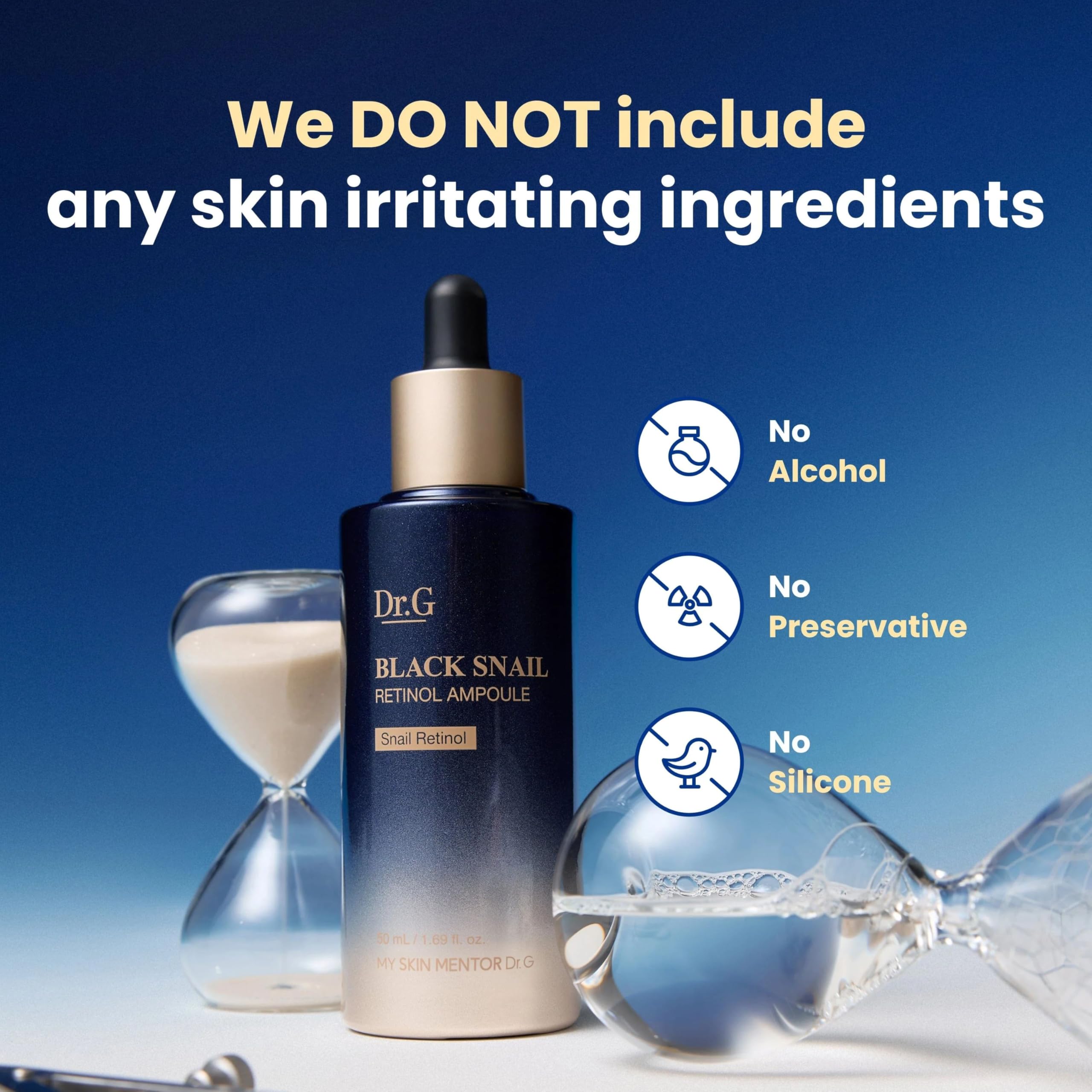 Dr.G Black Snail Retinol Ampoule – Advanced Korean Skincare for Glow & Even Tone