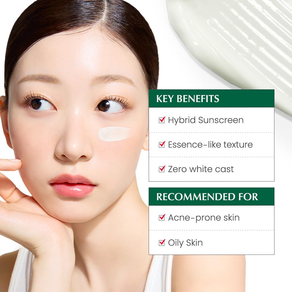 Dr.G R.E.D. Blemish Soothing Up Moisture Sunscreen – Hydrating, Non-Greasy Broad Spectrum SPF for Sensitive Skin