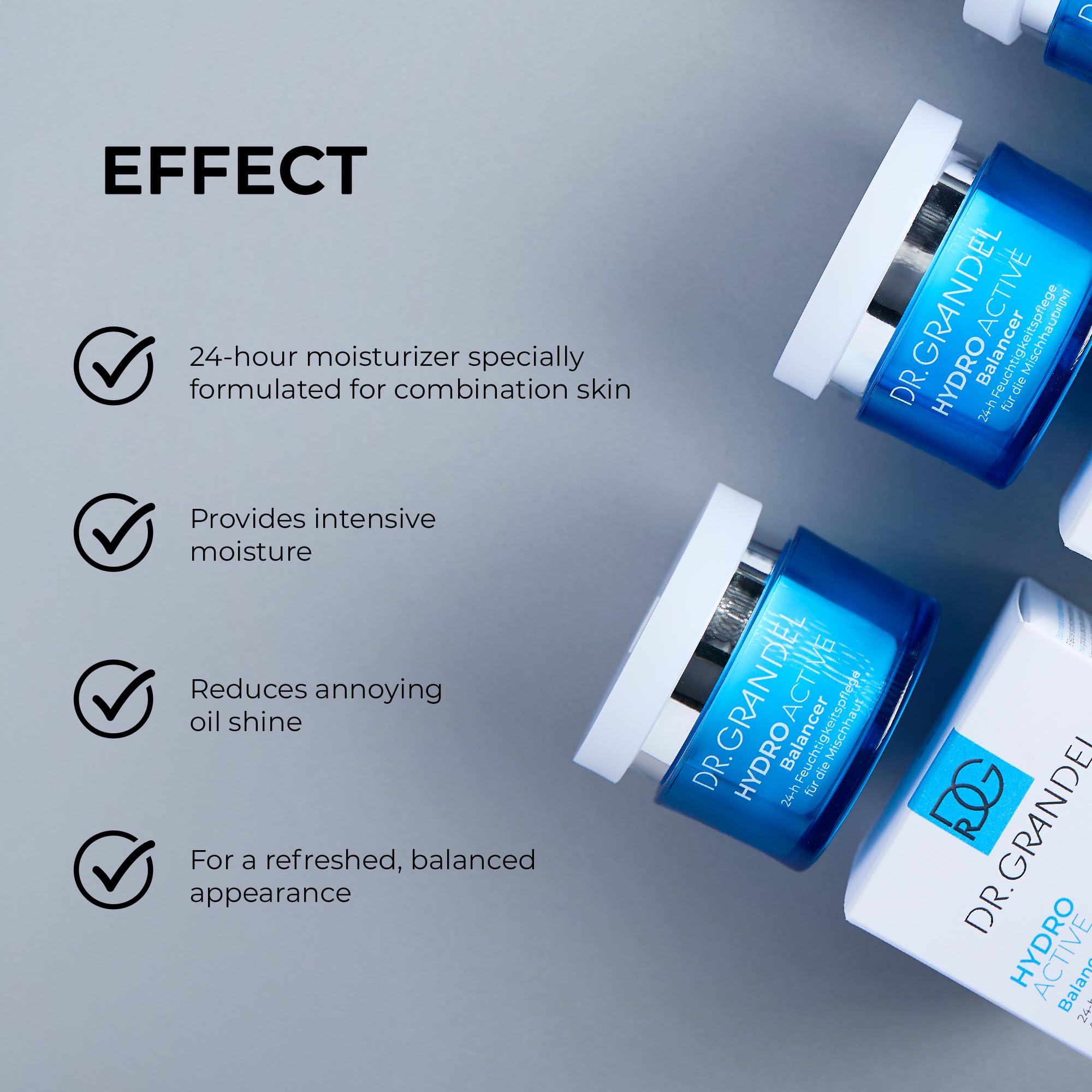 Dr. Grandel HYDRO ACTIVE Balancer I – 24-Hour Moisturizer for Combination Skin