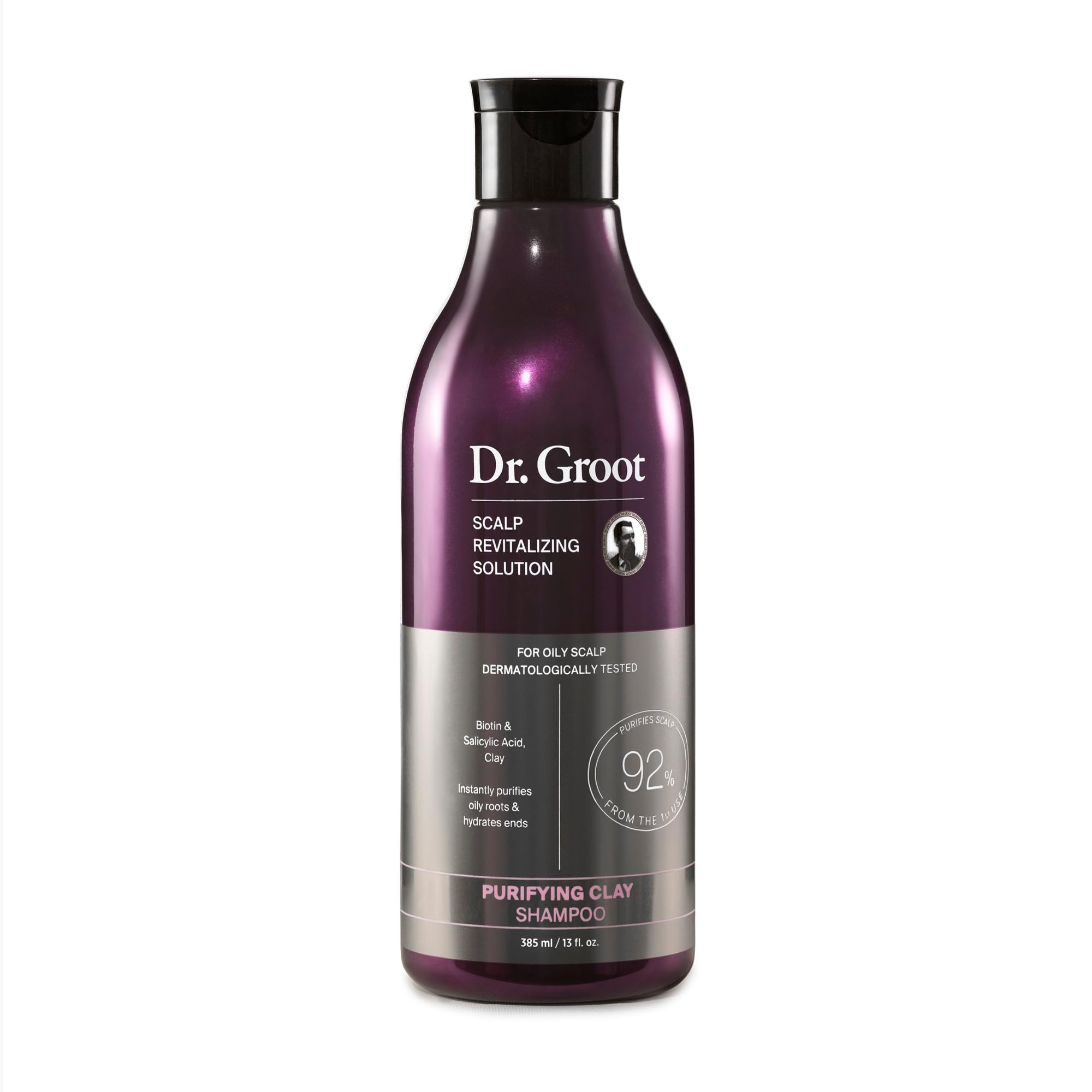 Dr. Groot Purifying Clay Shampoo | Korean Hair Care for Oily Scalp