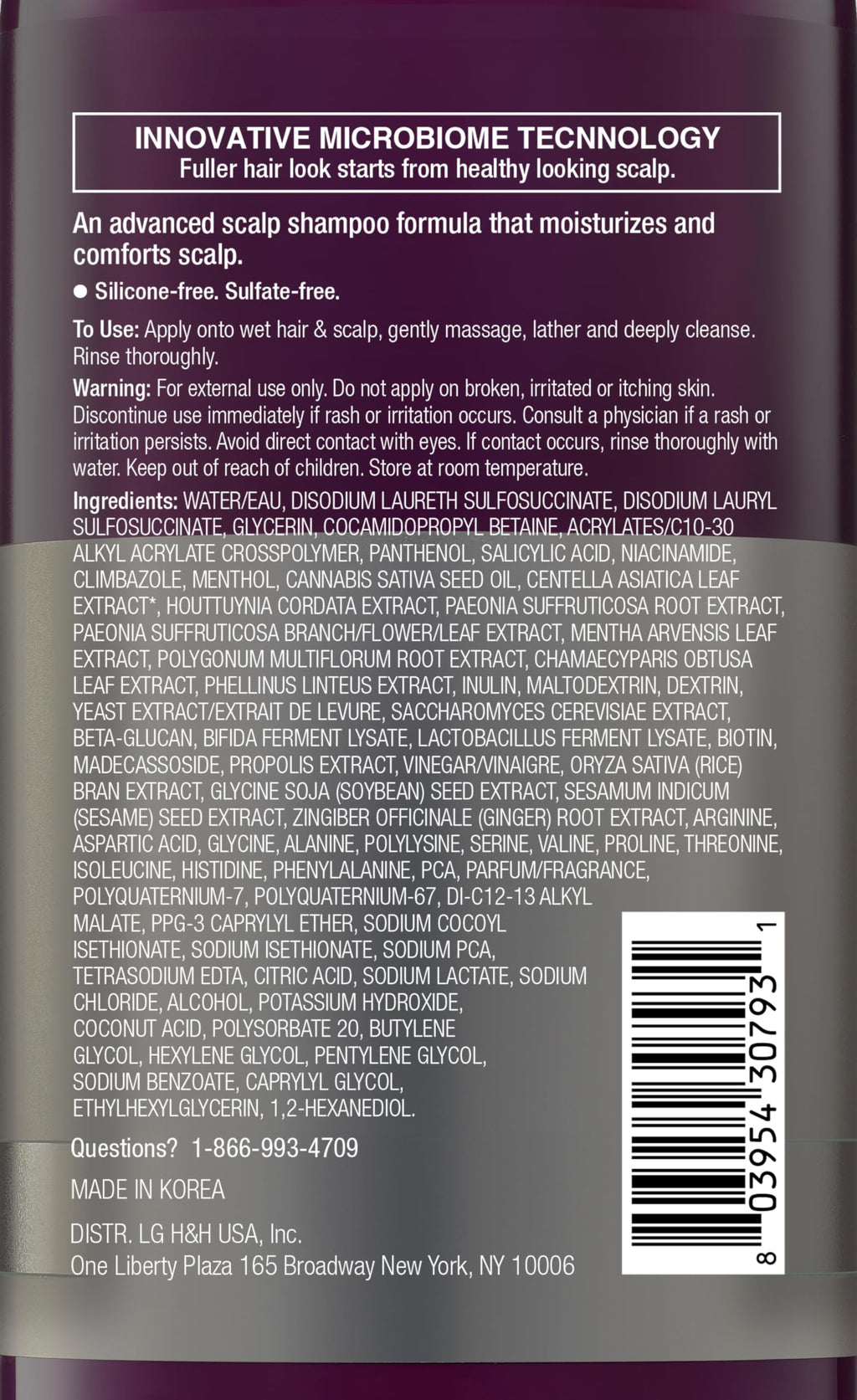 Dr. Groot Purifying Clay Shampoo | Korean Hair Care for Oily Scalp