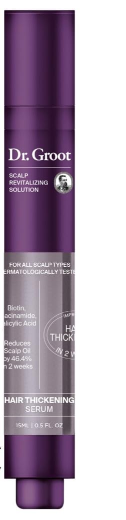 Dr. Groot Hair Thickening Serum | Roll-On Scalp Treatment | Clinically Tested