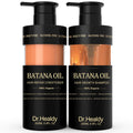 Dr. Healdy Anti-Thinning Batana Oil Shampoo & Deep Moisturizing Conditioner Set – 6.8oz x2