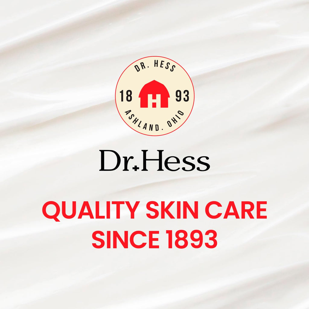 Dr. Hess Genuine Hand Cream – Nourishing Lotion for Dry Hands & Heels, Eczema Relief, 4 oz x 2 Pack