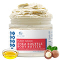 Dr. Jacobs Naturals Shea Soufflé Body Butter – Unscented, Lightweight Hydration