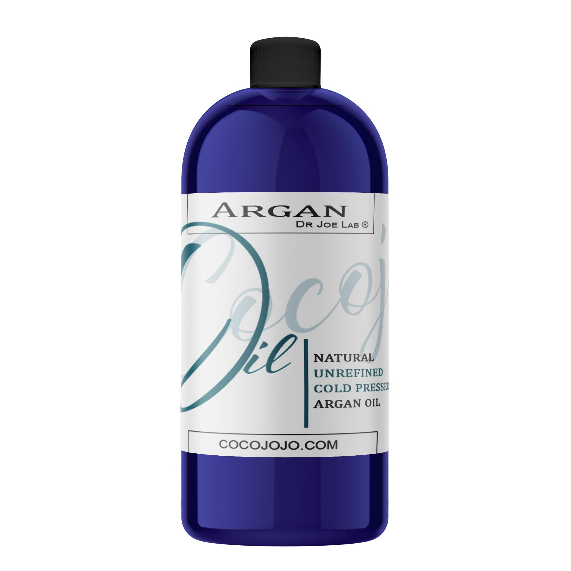 Dr Joe Lab Argan Nut Oil 32 oz – Pure Moroccan Marrakesh Oil for Hair, Skin, Nails & Beard