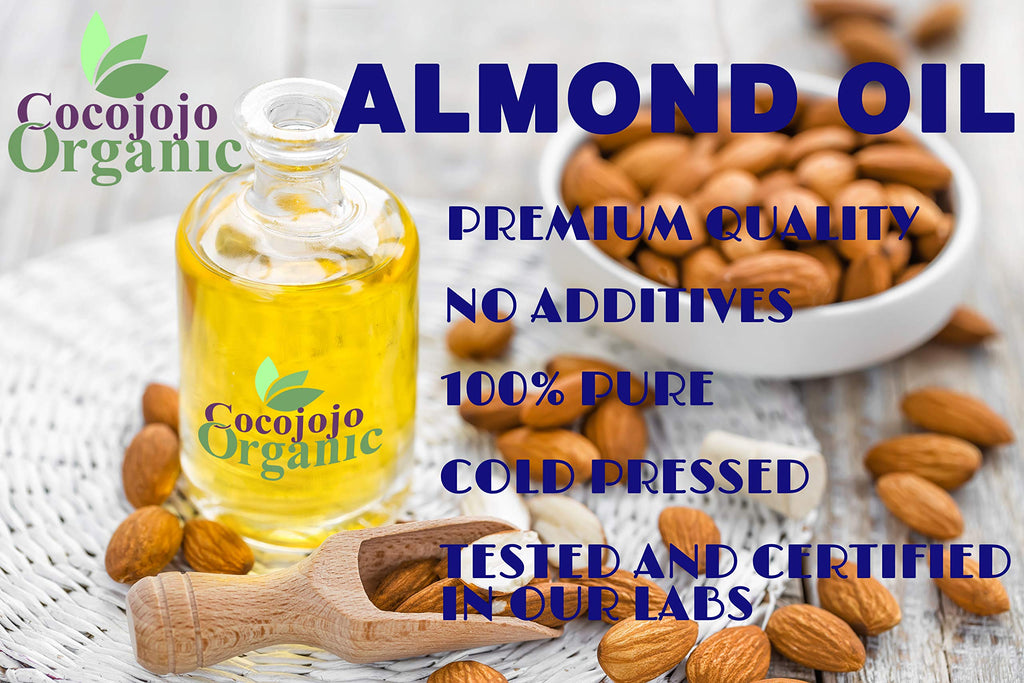 Dr Joe Lab Bitter Almond Oil – 32 oz Pure Unrefined Cold-Pressed Carrier Oil