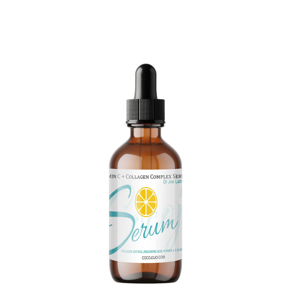 Dr Joe Lab Vitamin C & Collagen Complex Serum 4 oz – Ultra Hydrating Facial Moisturizer