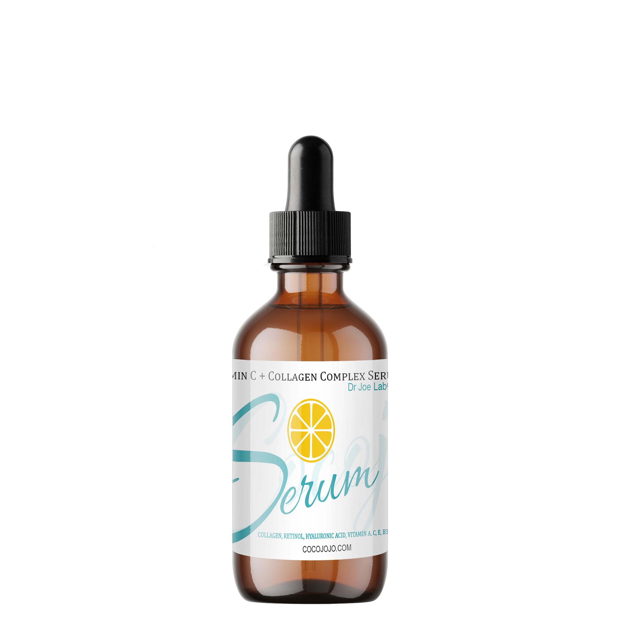 Dr Joe Lab Vitamin C & Collagen Complex Serum 4 oz – Ultra Hydrating Facial Moisturizer