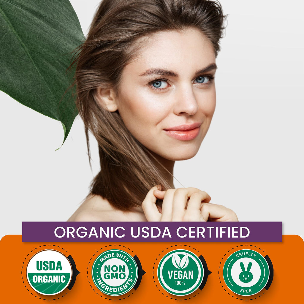 Dr Joe Lab Organic Vitamin E Oil for Skin & Hair | Cold-Pressed, Non-GMO, 32 Oz