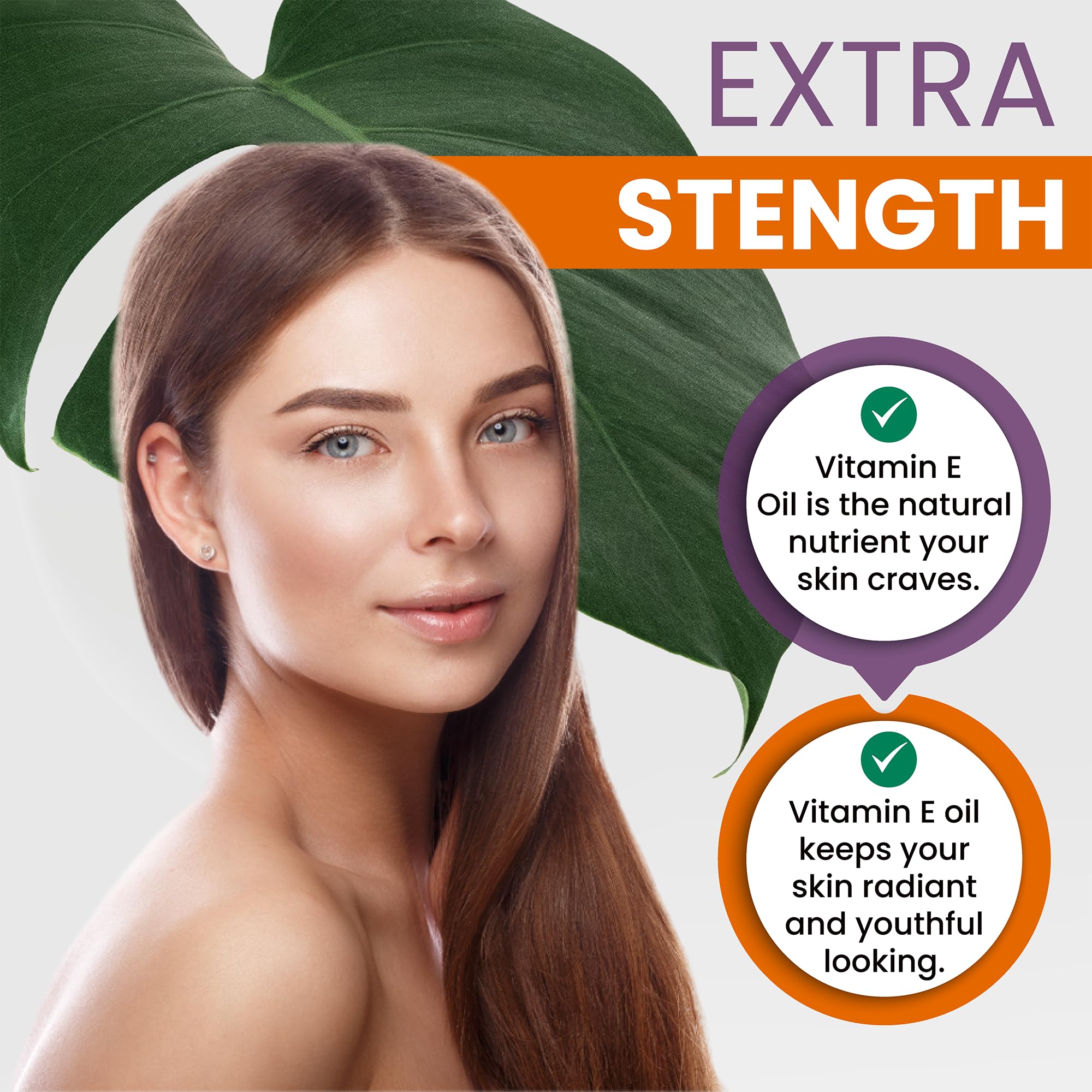 Dr Joe Lab Organic Vitamin E Oil for Skin & Hair | Cold-Pressed, Non-GMO, 32 Oz