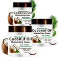 DR MEINAIER 3-Pack Coconut Oil Moisturizing Cream – Lightweight, Fast-Absorbing Lotion for Face, Body & Hands