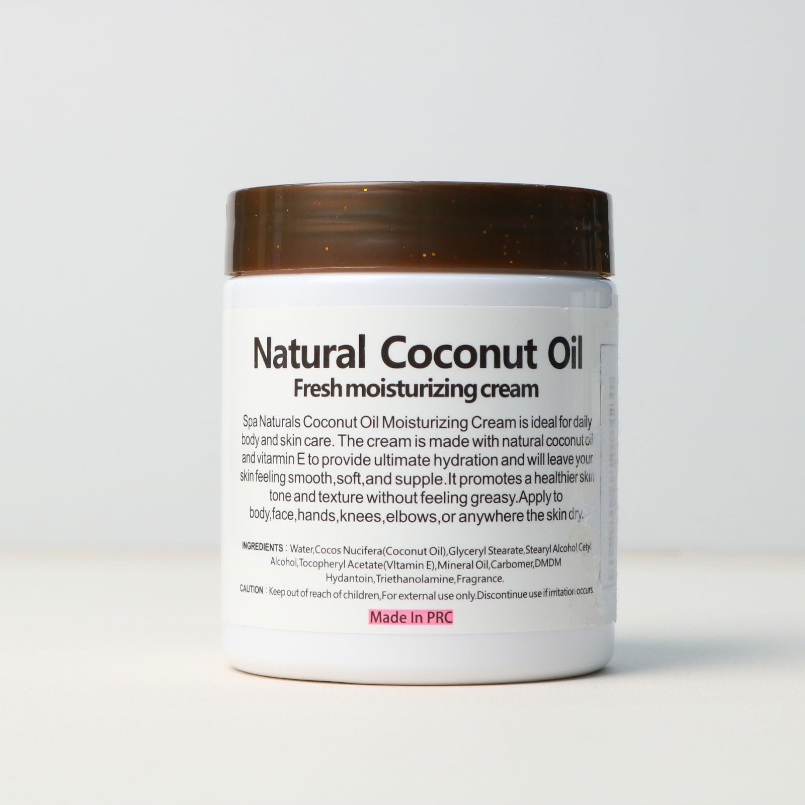 DR MEINAIER 3-Pack Coconut Oil Moisturizing Cream – Lightweight, Fast-Absorbing Lotion for Face, Body & Hands