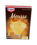 Dr Oetker French Vanilla Mousse - 2.7 oz Pack of 6