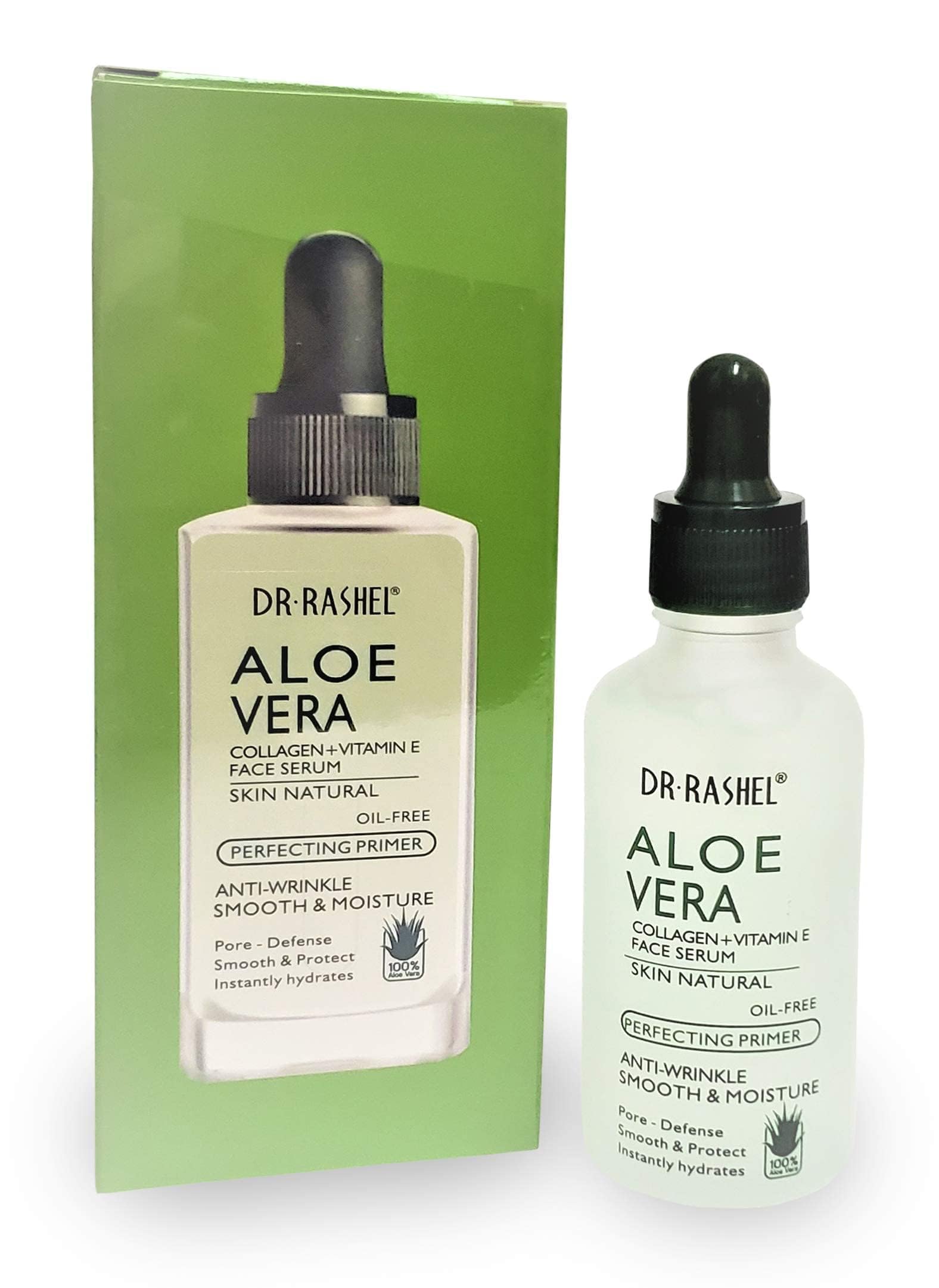 Dr Rashel Aloe Vera Collagen + Vitamin E Serum | Hydration, Firmness & Glow (1.69 oz)