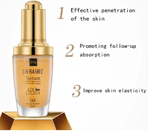 Dr Rashel 24K Gold Atoms & Collagen Youthful Face Serum | Hydration & Radiance